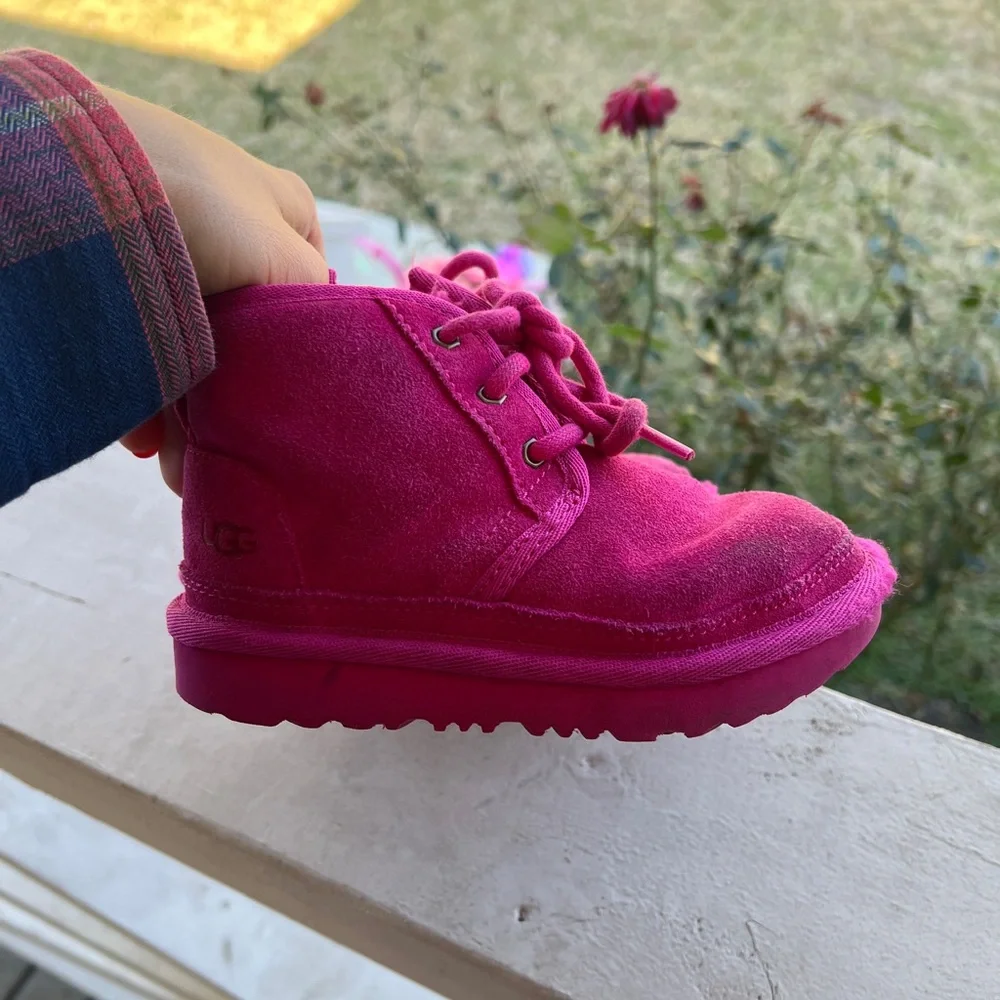 UGG Kids Fuchsia Boots
